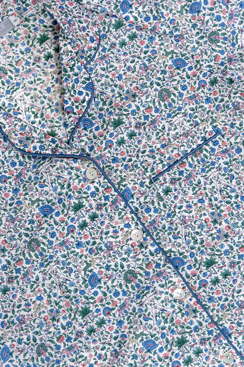 Amara Blue Short Pyjama Set