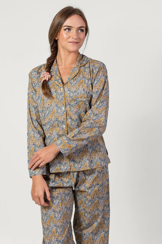 Nocturne Leaf Long Pyjama Set
