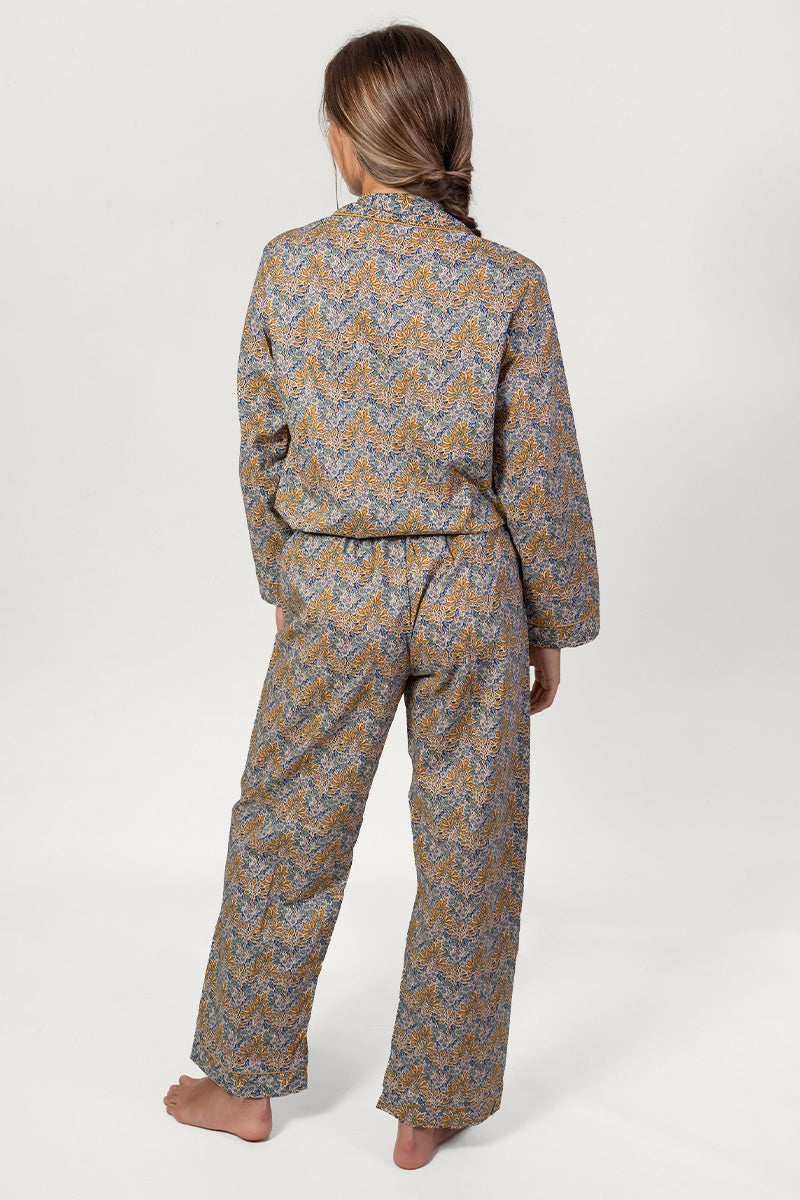 Nocturne Leaf Long Pyjama Set