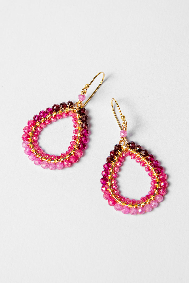 Jewel Ombre Teardrop Earrings