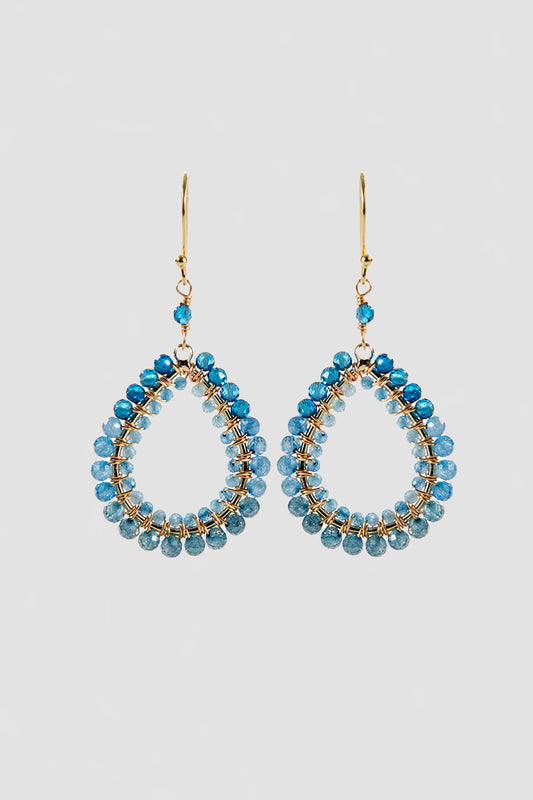 Jewel Ombre Teardrop Earrings