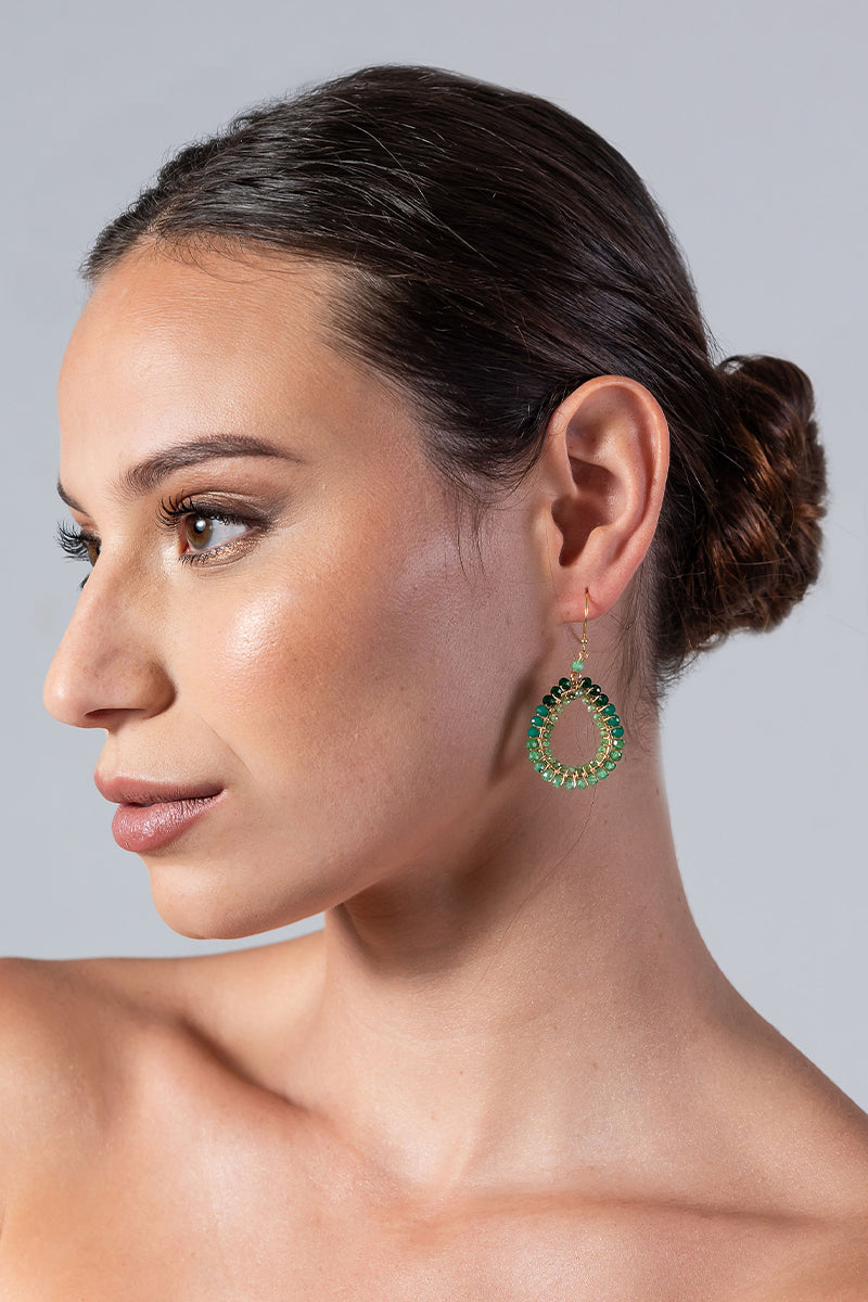 Jewel Ombre Teardrop Earrings