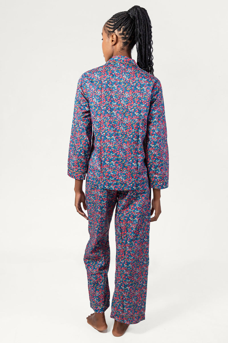 Nocturne Berry Long Pyjama Set