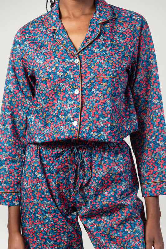 Nocturne Berry Long Pyjama Set