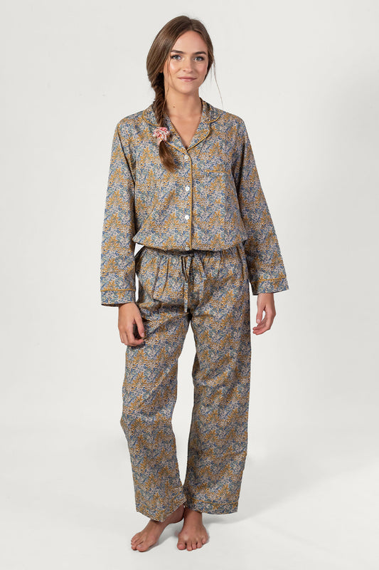 Nocturne Leaf Long Pyjama Set