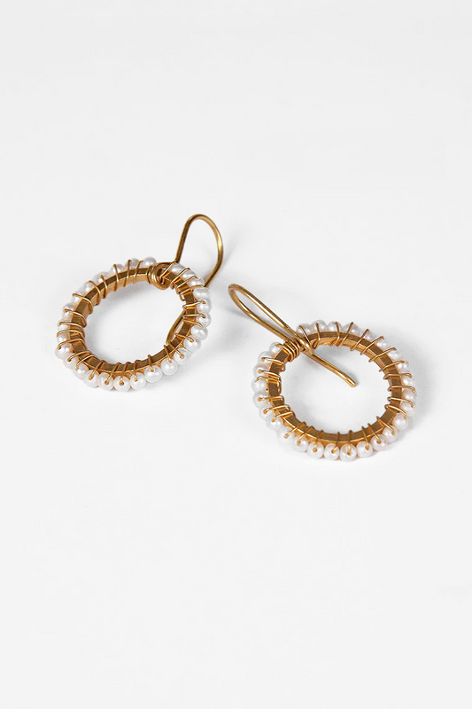 Pearl Attie Hoops