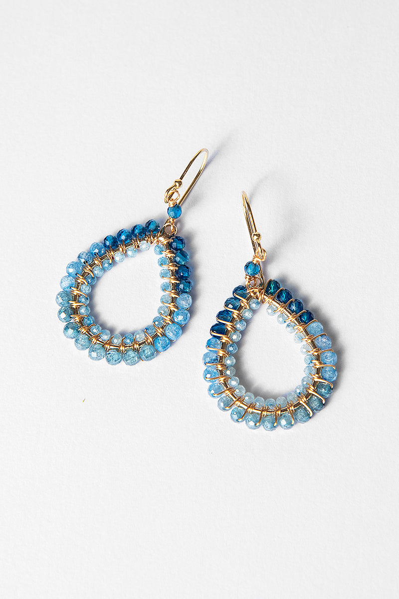 Jewel Ombre Teardrop Earrings