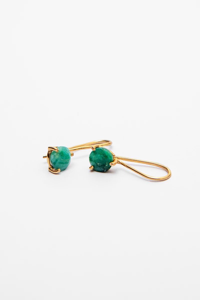 Emerald Gemstone Drops