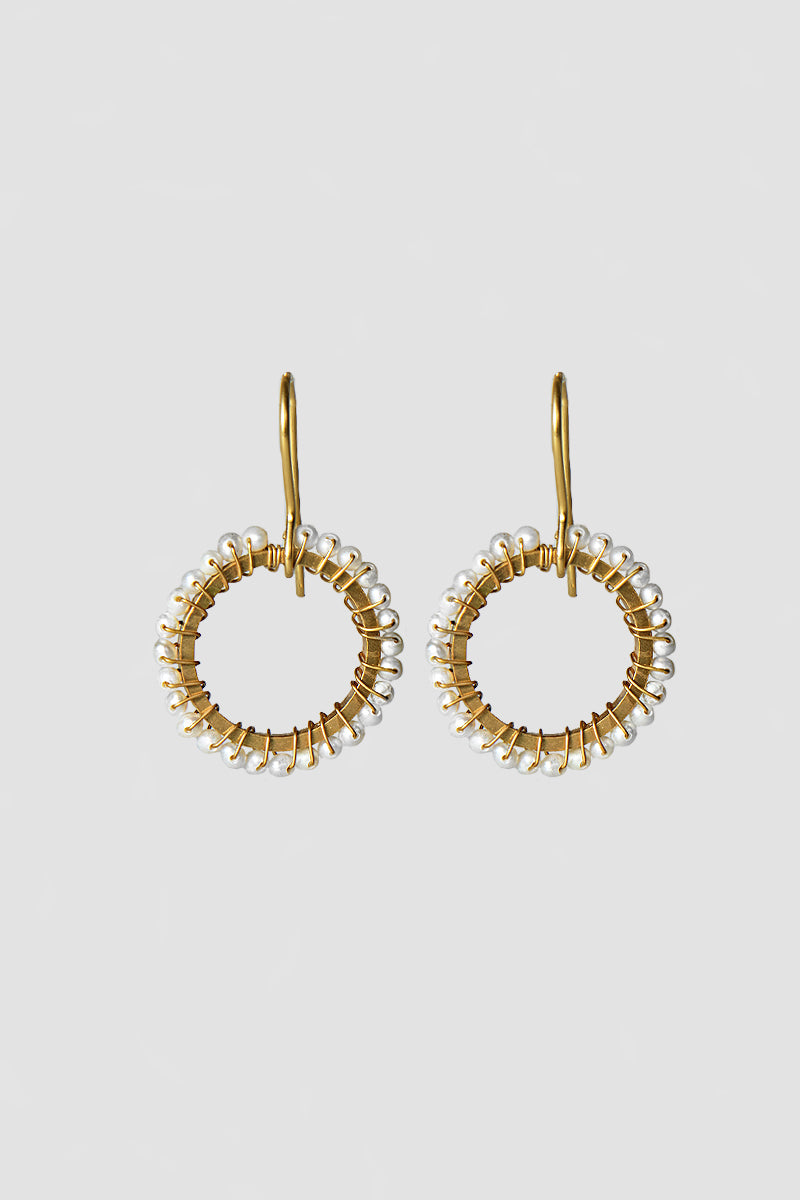 Pearl Attie Hoops