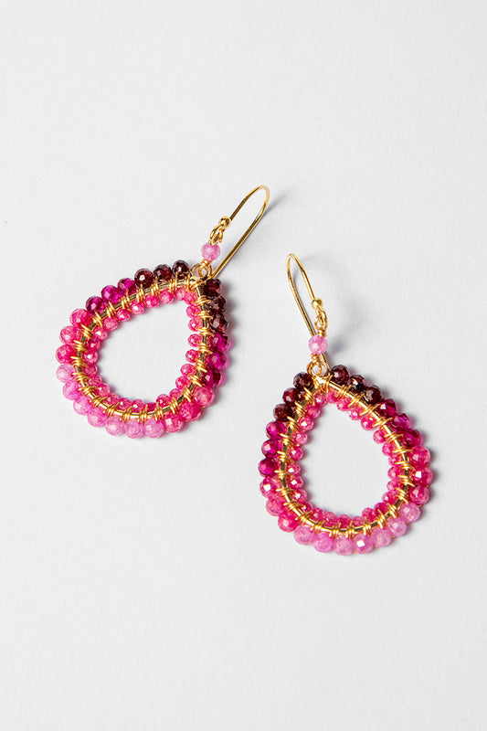 Jewel Ombre Teardrop Earrings