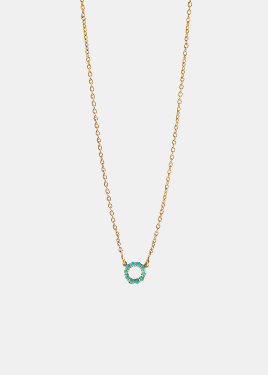18k Gold Vermeil Scallop Necklace