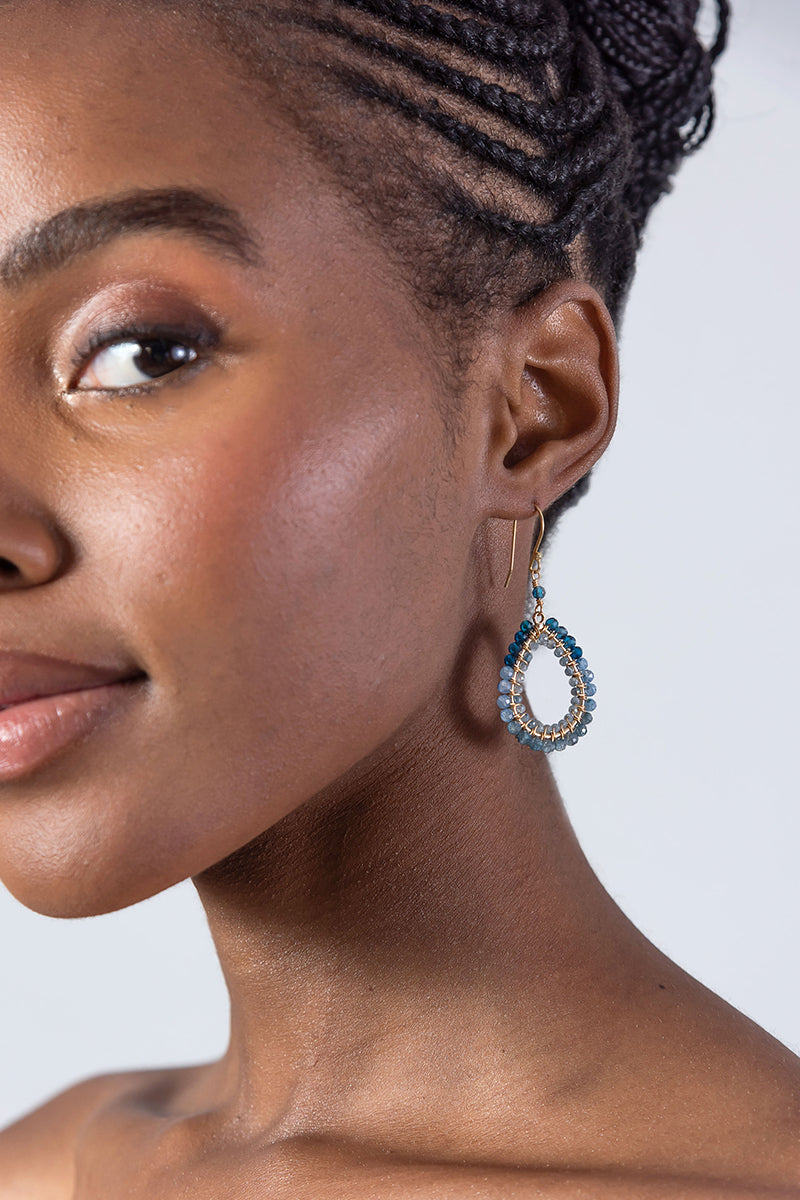 Jewel Ombre Teardrop Earrings
