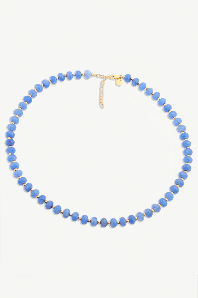 The Voyage Blue Jade Necklace
