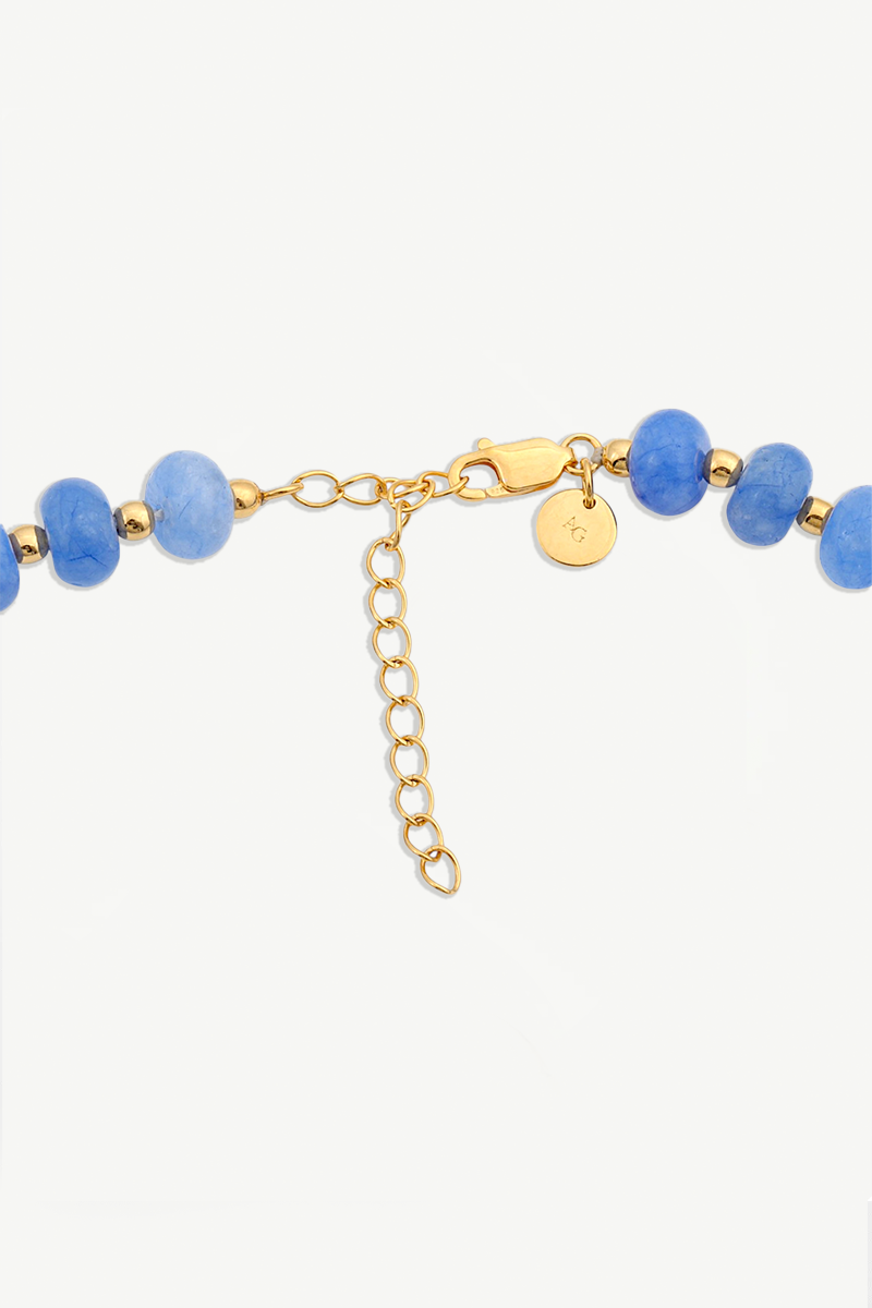 The Voyage Blue Jade Necklace